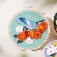【秋色】戳繡材料包 俄羅斯刺繡 花鳥 (不含戳針) | Xiu Crafts