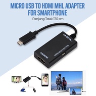 ROBOTSKY Micro USB to HDMI MHL Adapter for Smartphone