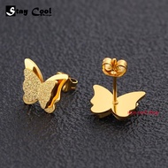 Anting Kupu Kupu Wanita Titanium Asli Anti Karat / Anting Model Terbaru / Anting Wanita / Anting Ter