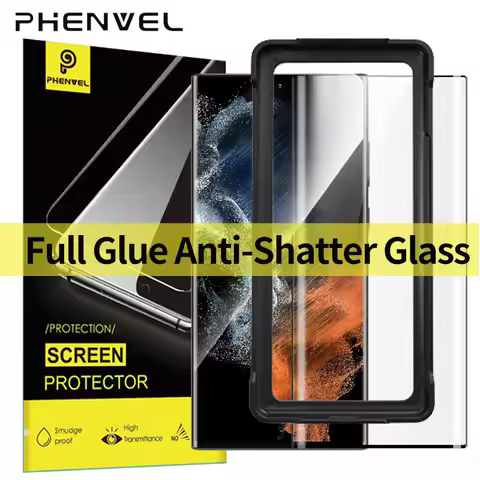 3D Full Glue Protective Glass For Samsung Galaxy S22 ULTRA Screen Protector For Galaxy S22 ultra Ant