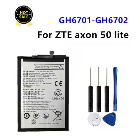 GH6701 Original Replacement Battery GH6701-GH6702 Battery For ZTE Axon 50 Lite Mobile Phone Batterie