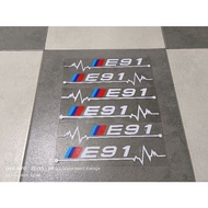 Bmw E91 Car Window Glass Sticker
