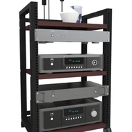 ST-💢Amplifier Cabinet Shelf Chassis Aviation Cabinet Mobile Rack Audio Cabinet 16I0