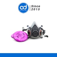 FULL SET OF 3M 6200 2-FILTER MASK DUST FILTER USING 3M 2097 FILTER