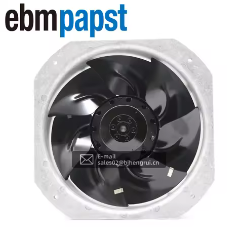 ebmpapst W2E200-HH38-01 W2E200-HK38-01 225X80mm 230V AC 607CFM 2800RPM Electric Drive Cabinet Axial 