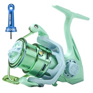 Spinning Reel Macaroon Beginner's Edition,5+1BB Ultralight Fishing Reels,5.2:1 Gear Ratio 18LBs Max 