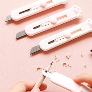 12-Pack Cute Pencil Sharpener Portable Pencil Sharpener Letter Opener Mini Cutter Cat Claw Stationery Knife