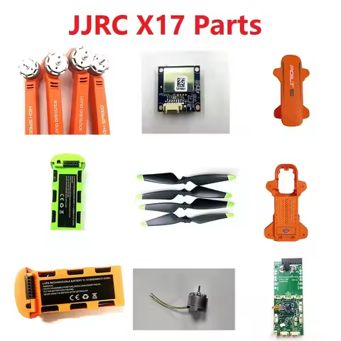 Upper Lower Body Cover Shell Motor Propeller For JJRC X17 / ICAT6 RC Quadcopter Aircraft Replacement