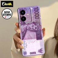 Case Vivo Y22 - Casing Vivo Y22 - EKSOTIK - Fashion Case - Rupiah - Silikon - Cassing - Aksesoris Ha
