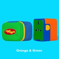 Wiggle Color Block Adapter Set / (มีกระเป๋าใส่) หัวแปลงปลั๊กไฟ ใช้ได้ทั่วโลก