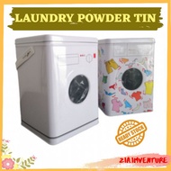 DETERGENT POWDER TIN CONTAINER WASHING MACHINE 3KG