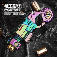 Jinjiangtang Alloy Agent 009 Decompressable Launchable EDC Luminous Strip Toy Gun Children Boy Gift 