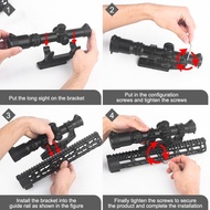 WADSN Airsoft Taktis Cepat Lpvo Lingkup Gunung 30Mm