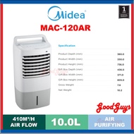 Midea MAC-120AR 10.0L Air Cooler | MAC120AR