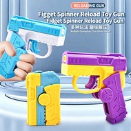 Fidget Spinner Revolver Radish Gun Folding Claw Knife Toy Safe Plastic EDC Hand Fidget Toy Stress Re