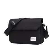 bag lelaki sling bag sling bag man Black Nylon Canvas Casual Student Shoulder Bag