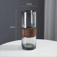 Aquatic Retro Niche Ornaments Glass Creative Living Room Insert Flowers B & B Model Room Vase New Ch