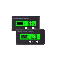Meter Paparan Kuasa Bateri 12V24V48V60V72V Penunjuk Kuasa Bateri Lithium dan Bateri Asid-Petunjuk GY