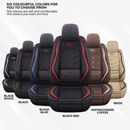 IMAX PREMIUM Comfort PU LEATHER Series (PC01) 8D Universal Car Seat Cover - 5-Seater Front & Rear Co