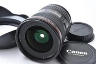 佳能 Canon EF 17-40mm F4 L USM  變焦廣角鏡頭 全幅 ( 三個月保固)