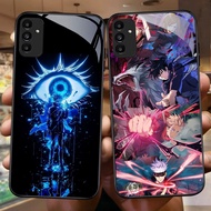 NA-43 Jujutsu Kaisen HD Softcase Glossy Glass for Samsung A05S A35 A55 A24 A14 A15 A04S A34 A25 M15 