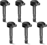 Hurotoms Set of 8 Ignition Coil Pack Compatible with Honda Civic Pilot Ridgeline Acura MDX Saturn Vu