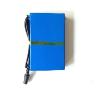 Portable  8000mah DC12V li-polymer ups battery with charger