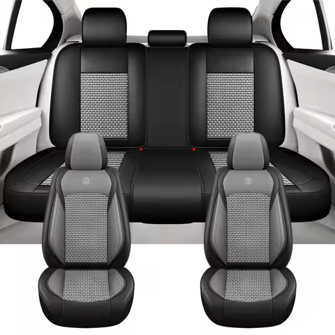 Durable PU Leather Universal Fit Car Seat Covers For BMW E60 Serie 1 E87 F30 E46 X3 E83 F25 E30 E92 