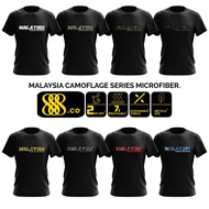 888.CO Malaysia Merdeka Microfiber Roundneck Tshirt Jersey (Camouflage Series) Silkscreen Printing T