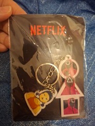 Netflix 魷魚遊戲鑰匙圈