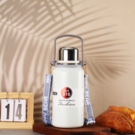 Bình giữ nhiệt inox 316 cao cấp 900ml 1200ml 1500ml SY-8228 kèm dây đeo nắp làm cốc uống nước giữ nh