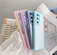 เคสขอบสีกันกล้อง case Realme Narzo 20pro / เคส Realme C11 2021 เคส Realme Narzo 20pro เคสใส เคสกันกระแทก เคสหลังด้านกล้องขอบสี