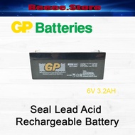 GP DC6V 3.2AH Seal Lead Acid Rechargeable Battery FOR Electronic Items