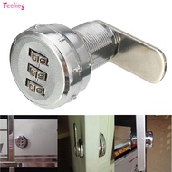 Alloy Code Combination Cam Lock Keyless Post Mail Box Cabinet 3 Dial 3-Digit