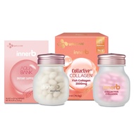 Innerb Aqua Bank (28 Servings) + Collactive Collagen (28 Servings)