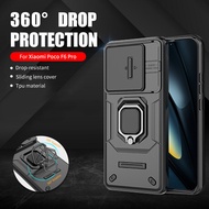 For Xiaomi Poco F6 Pro Push Camera Protector Cover Poco F6 5G Poco X6 X6Pro Little F6Pro K70 Pro Car