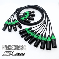 CHANEL Cable Audio/ cable Snake 8x XLR Female To XLR Male cable snake 8 Channel Cable SPLAudio STAND