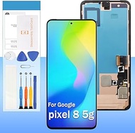 Original for Google Pixel 8 5G Screen Replacement GKWS6, G9BQD, GA04851-US, GZPFO, GPJ41 6.2" LCD Di