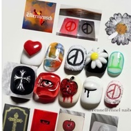 GD101 nail box design G Dragon, nailbox design short nail cover, synthetic (with real shop photos), 