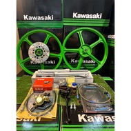 KAWASAKI AR80 PNP EX5 DREAM SIAP CUSTOM BRAKE HUB GUNA BALIK ORIMOTOR  COMBOSET FULLSET PNP TERUS BA
