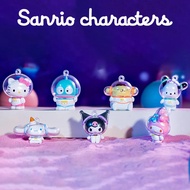 Sanrio Characters family candy planet keychain