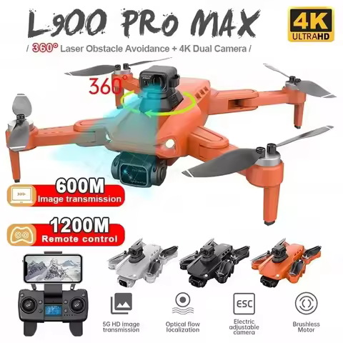 L900 Pro SE Max GPS Drone 4K Professional With 5G Wifi FPV Camera Dron L900 Pro SE Foldable RC Quadc