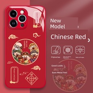 财神爷手机壳 新年手机壳 Sarung telefon bimbit Wufu God of Wealth Huawei pura80 tahun baru mate70pro kekayaan p5