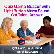 Sound Alarm Buzzer Button Answer Light Quiz Talent