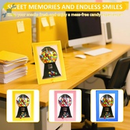 Hanging Candy Frame Candy Dispenser Stand on Table Gumball Machine in Frame SHOPCYC3114