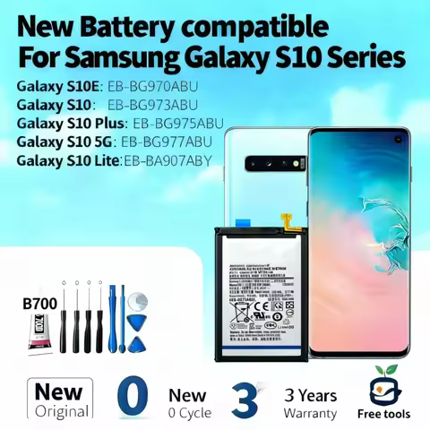 New Battery compatible For Samsung Galaxy S10 G973/S10 Plus G975/S10 5G G977/S10 Lite A907/S10E G970