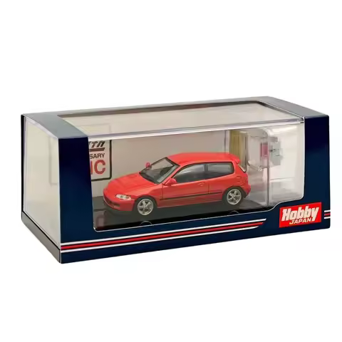 Hobby Japan 1:64 EG6 Sir-S With Engine Display Model HJ641017S Diecast Car Models Collection Miniatu