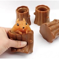 Cute Toys squezee toy TUPAI / pop it squishy | Pop It Squishy Squeezing Toy Squirrel Toy