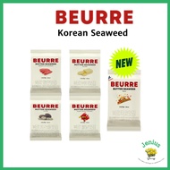 [BEURRE] Premium Korean Seaweed, snack,,Unique seaweed flavors,Truffle,Myeongran,Butter,Buldak,Taco 