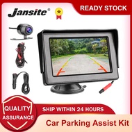 Jansite 4.3 Inch IPS Car Monitor Car Reverse Parking Monitor with HD IR Night Vision Reversing Camera